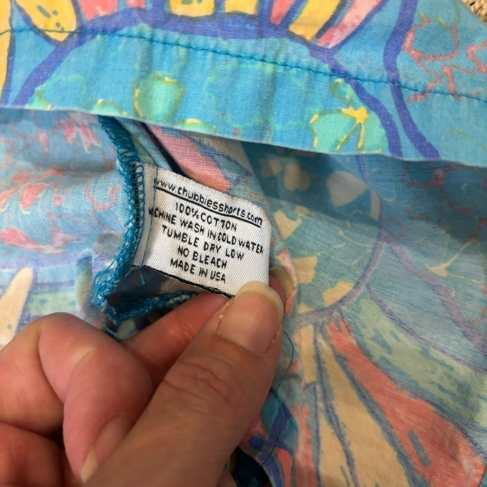 The Nutter from Chubbies Pineapple Print Shirt - Picture 8 of 10